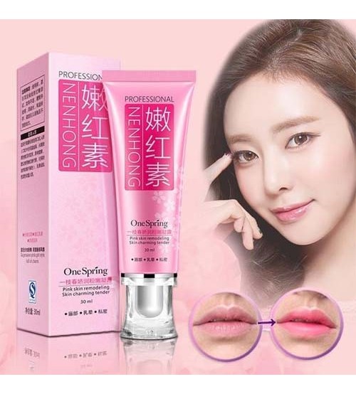 Professional One Spring Private Whitening Pinkish Intimate Cherry pink skin Charming Tender Cream 